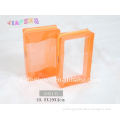 Vivid Color, Zipper TPU Cosmetic Bag with Clear Window